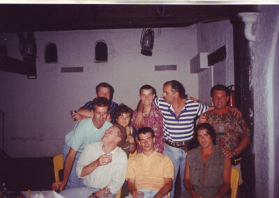 Serignan agosto 1992 : gruppo Toscana – Massimo Greco in basso a destra